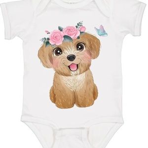 Handmade Infant Body Suit 6-9 months